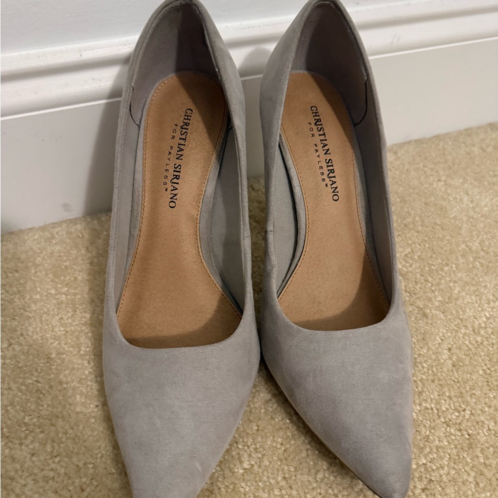 Christian Siriano Women's Gray Pumps
